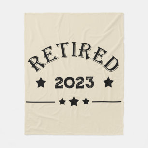 Personalisierte Vorruhestandsgeschenk Fleecedecke