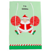 Personalisierte Vorweihnachtszeit Mittlere Geschenktüte (Vorderseite)