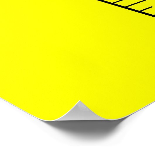 Personalisierte Wachstumstabelle Poster (Ecke)