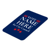 Personalisierte Wahlkampagne Magnet (Linke Seite)