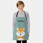 Personalisierte Waldfüßler Kinder Schürze (Getragen)