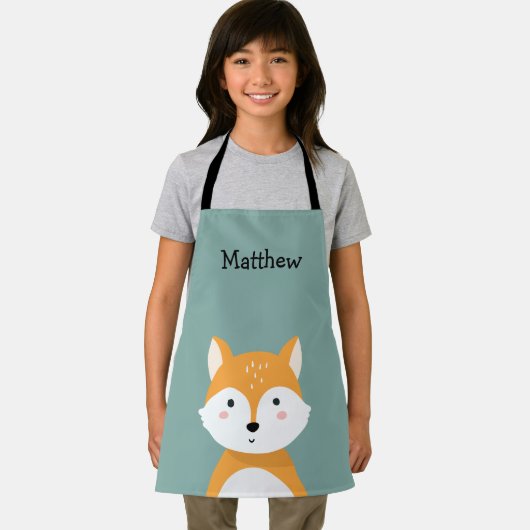 Personalisierte Waldfüßler Kinder Schürze (Insitu)
