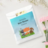 Personalisierte Waldkreaturen Baby-Duschtasche Geschenktütchen (Versiegelt)