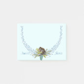 Personalisierte Waldkreaturen Eichhörnchen Post-it Klebezettel (Vorderseite)