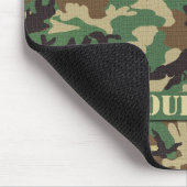 Personalisierte Waldtarnung Mousepad (Ecke)