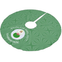 Personalisierte walisische Engel-Weihnachtsflagge