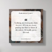 Personalisierte Wall Art Designs, die mit Ihnen sp Leinwanddruck (Vorderseite)