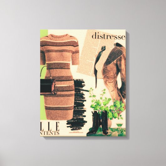 Personalisierte Wall Art: Geschenk der Liebe Leinwanddruck (Vorderseite)