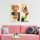 Personalisierte Wall Art: Geschenk der Liebe Leinwanddruck (Insitu (Wohnzimmer))
