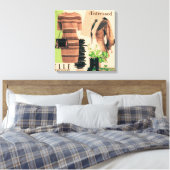Personalisierte Wall Art: Geschenk der Liebe Leinwanddruck (Insitu (Schlafzimmer))