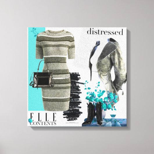 Personalisierte Wall Art: Geschenk der Liebe Leinwanddruck (Vorderseite)