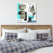Personalisierte Wall Art: Geschenk der Liebe Leinwanddruck (Insitu (Schlafzimmer))