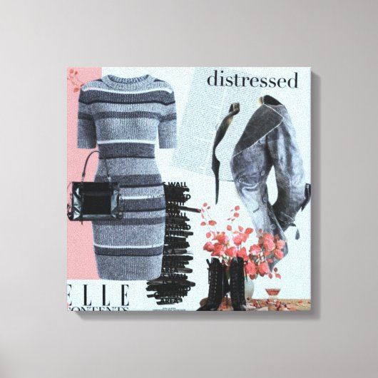 Personalisierte Wall Art: Geschenk der Liebe Leinwanddruck (Vorderseite)