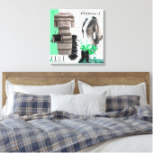 Personalisierte Wall Art: Geschenk der Liebe Leinwanddruck (Insitu (Schlafzimmer))