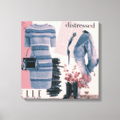 Personalisierte Wall Art: Geschenk der Liebe Leinwanddruck (Vorderseite)