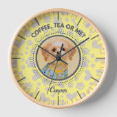 Personalisierte Wall-Uhr, einmaliges Geschenk für Uhr (Vorderseite)