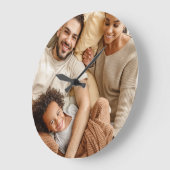 Personalisierte Wall-Uhr für kundenspezifisches Fo Große Wanduhr (Winkel)