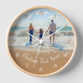 Personalisierte Wall-Uhr und benutzerdefinierter F Uhr (Vorderseite)