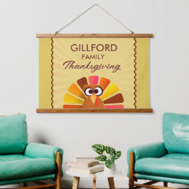 Personalisierte Wand des Erntedanks Wandteppich Mit Holzrahmen