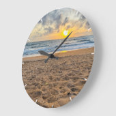 Personalisierte Wandleuchte für das benutzerdefini Große Wanduhr (Winkel)