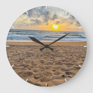 Personalisierte Wandleuchte für das benutzerdefini Große Wanduhr