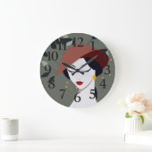 Personalisierte Wanduhr für Zuhause (Zuhause)