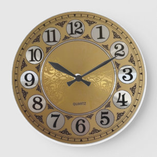 Personalisierte Wanduhr   Moderne Uhr für die Wohn