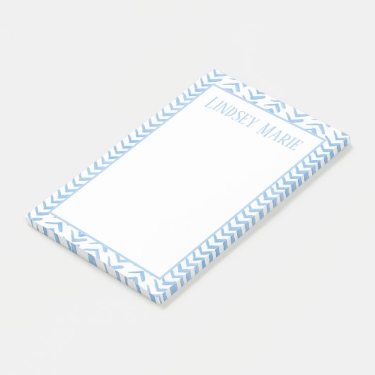 PERSONALISIERTE WASSERCOLOR-Hinweise Post-it Klebezettel (angewinkelt)