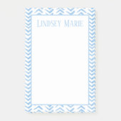 PERSONALISIERTE WASSERCOLOR-Hinweise Post-it Klebezettel (Vorderseite)