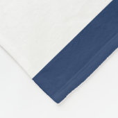 Personalisierte Wasserdecke Fleecedecke (Ecke)