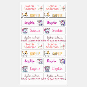 Personalisierte wasserdichte Bezeichnungen für Kin Etiketten