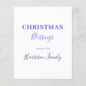 Personalisierte Wasserfarbe Drei Weisen Weihnachte (Rückseite)