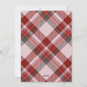 Personalisierte Wasserfarbe Feiertagskarte (Rückseite)