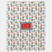 Personalisierte Wasserfarbe Fleecedecke (Vorderseite)