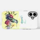 Personalisierte Wasserfarbe Hummingbird Case-Mate iPhone Hülle (Rückseite (Horizontal))