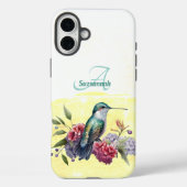 Personalisierte Wasserfarbe Hummingbird Case-Mate iPhone Hülle (Rückseite)