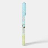 Personalisierte Wasserfarbe Hummingbird Case-Mate iPhone Hülle (Rückseite / Rechts)