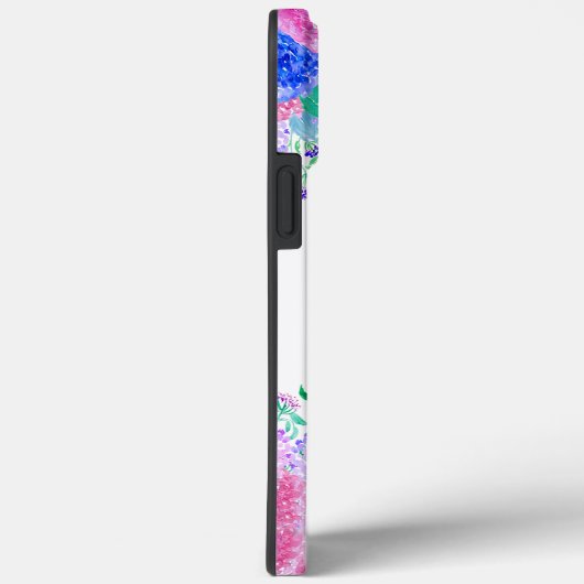 Personalisierte Wasserfarbe Hydrangea Case-Mate iPhone Hülle (Rückseite / Rechts)