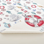 Personalisierte Wasserfarbe Name des Schiffes Sherpadecke (3/4)