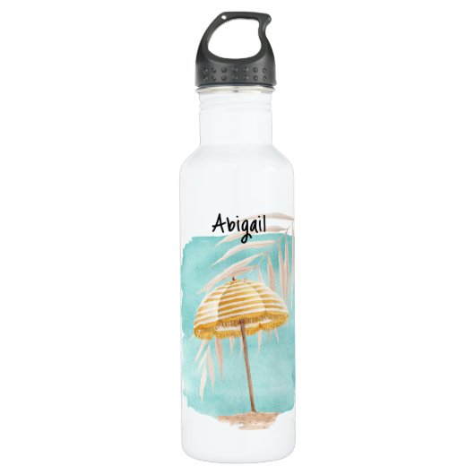 Personalisierte Wasserfarbe Wasser Flasche Edelstahlflasche (Vorderseite)