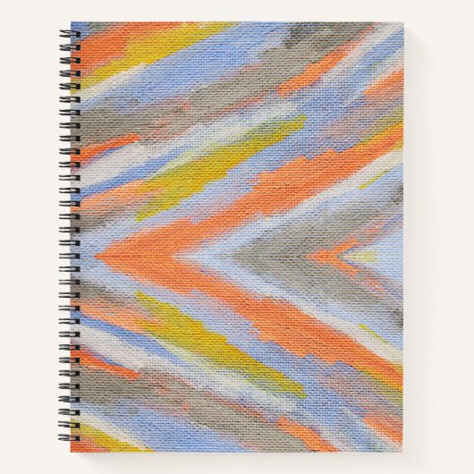 Personalisierte Wasserfarben Foto Name Lefties Gir Notizblock (Vorderseite)