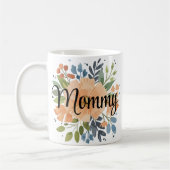 Personalisierte Wasserfarben Kaffeetasse (Links)