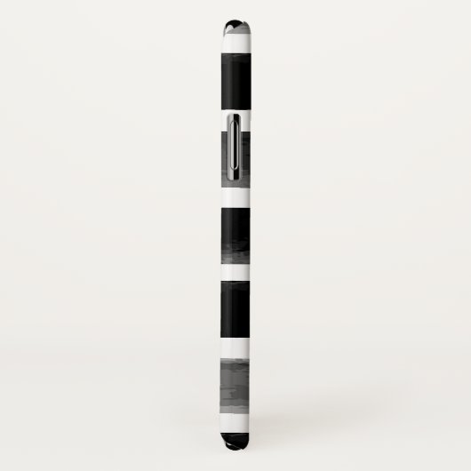 Personalisierte Wasserfarben Streifen Case-Mate iPhone Hülle (Hinten/Rechts)