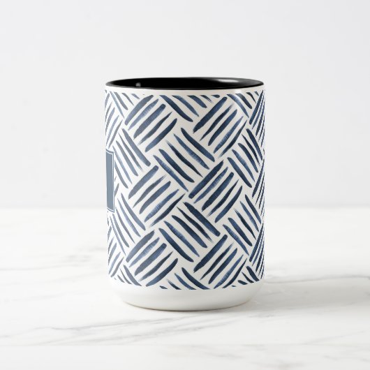 PERSONALISIERTE WASSERFARBENE Tasse (Mittel)