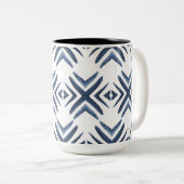 PERSONALISIERTE WASSERFARBENE Tasse (VorderseiteRechts)