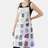 Personalisierte Wasserfarbenkünstlerin Schürze (InSitu)