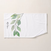 Personalisierte Wasserfarbenwelt Handtuch (Handtuch)