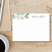 Personalisierte Wasserfarbenwelt Post-it Klebezettel