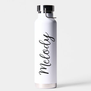 Personalisierte Wasserflasche aus Edelstahl, Perso Trinkflasche