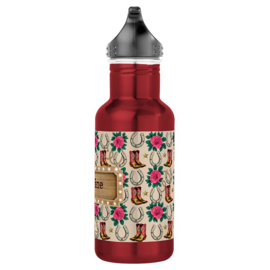 Personalisierte Wasserflasche aus Mittelwestprince